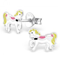 Pferd / Pony Kinderohrstecker 925 Silber