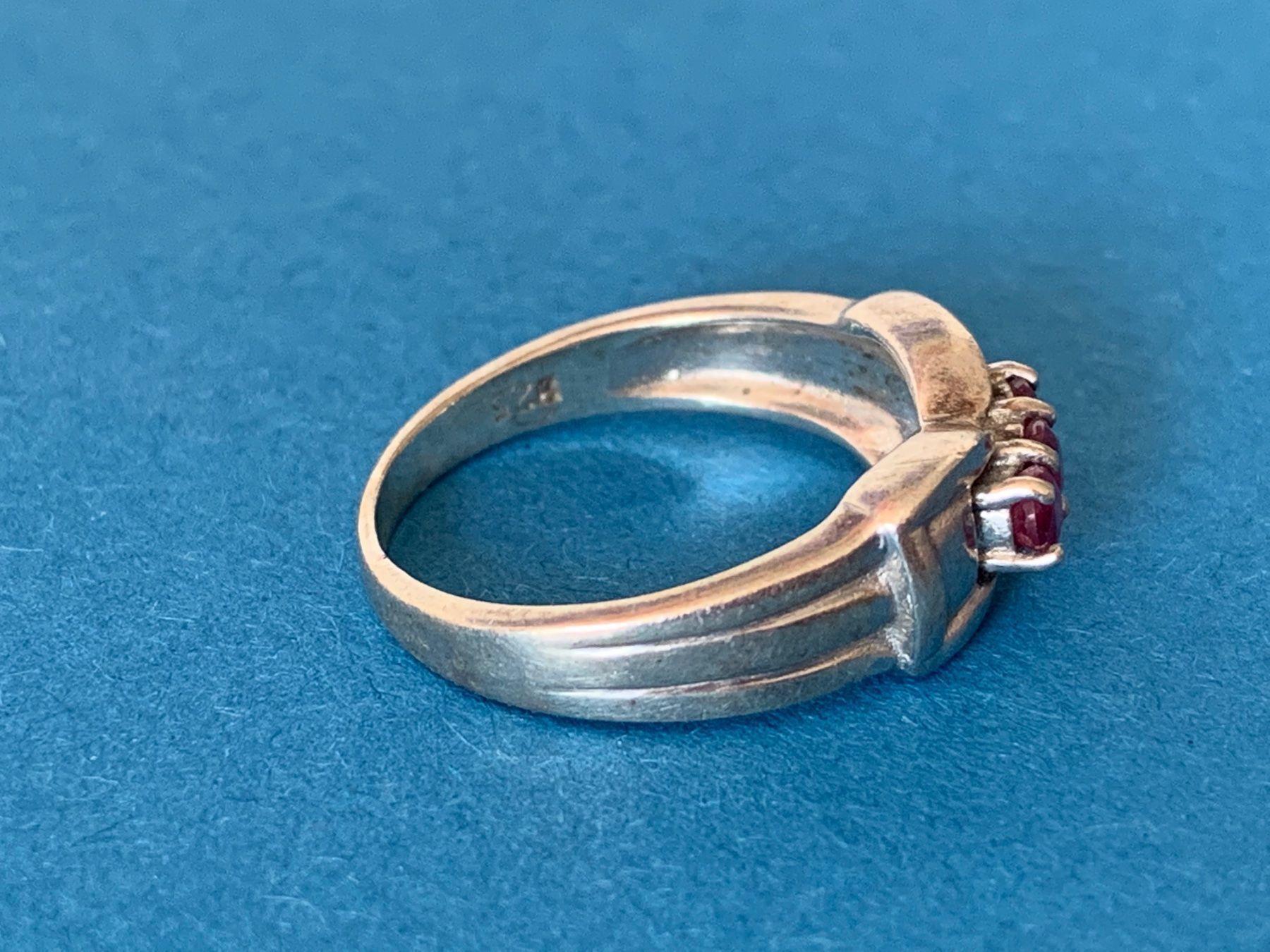 Anelli: Silberring pinke masche (54) – Usato da Laufen venduto da belleskulptur 1