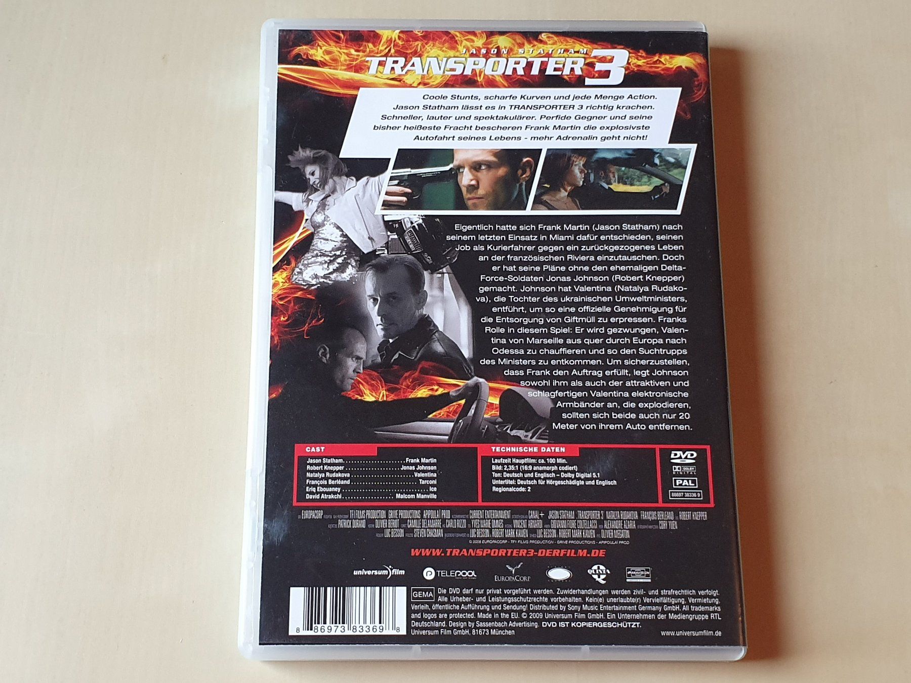 Tous les DVDs: Transporter 3 – D'occasion à Stansstad par collectorsshop 1