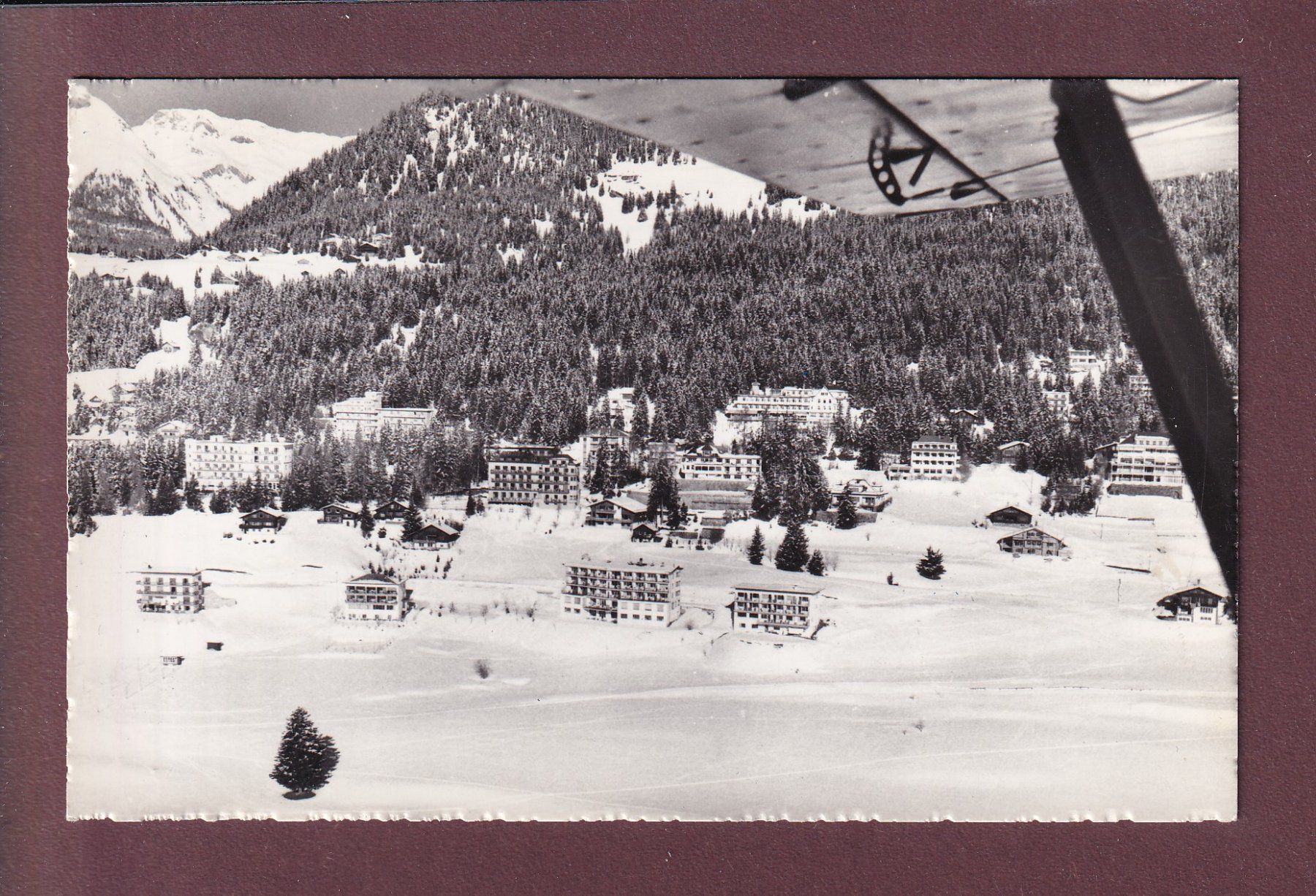 Ansichtskarten: CRANS SUR SIERRE – Gebraucht aus Pully von nicecards