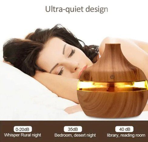 Umidificatori d'aria: Holzmaserung Luftbe feuchter Aroma Diffusor Zerstäuber – Nuovo e nell'imballaggio originale da Biberist venduto da ShopSoltan 1