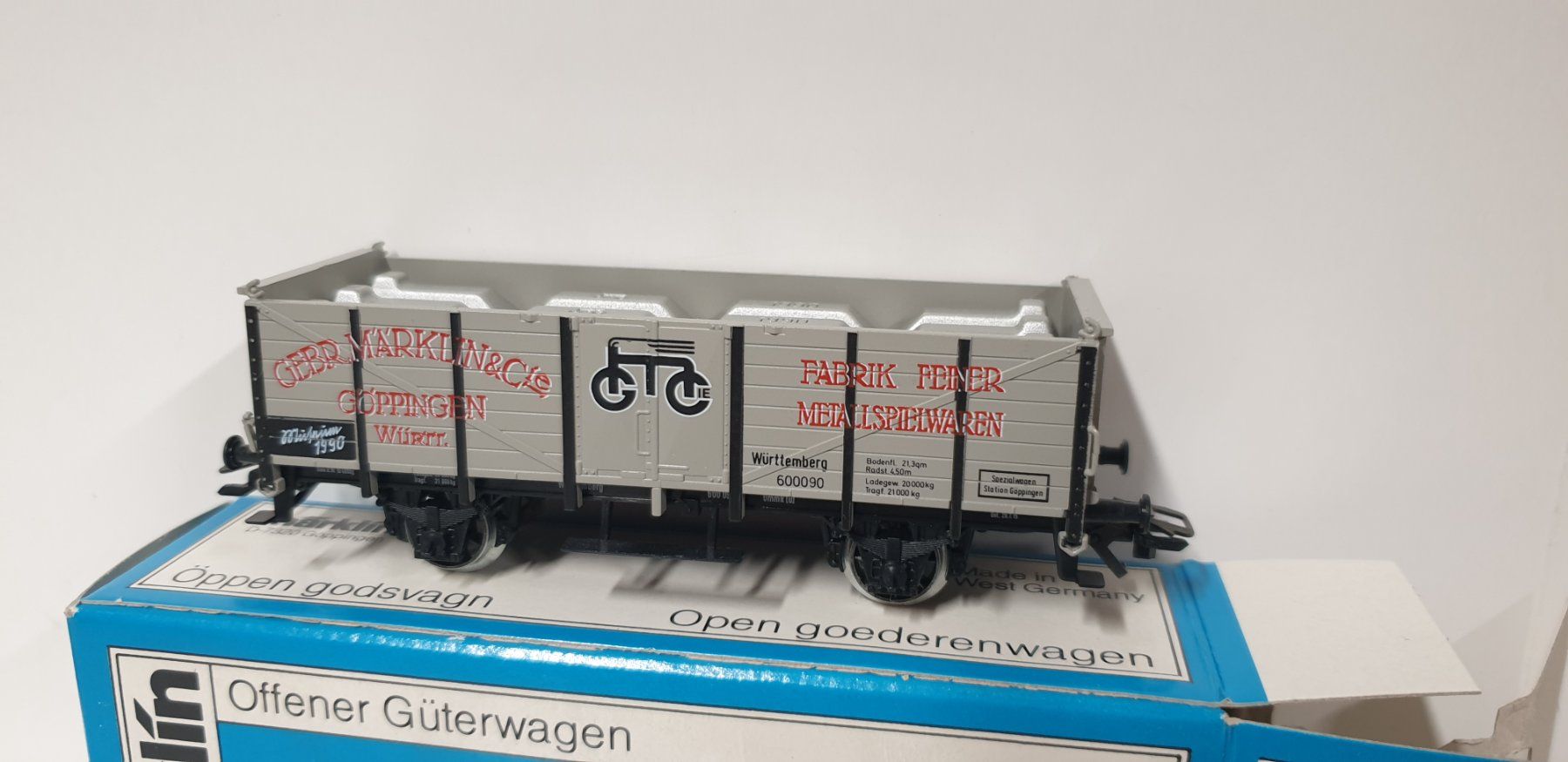 Märklin Modellini di ferrovie: Märklin Museumswagen 1990 H0/AC – Nuovo (secondo la descrizione) da Neuenhof venduto da ludovicco 3