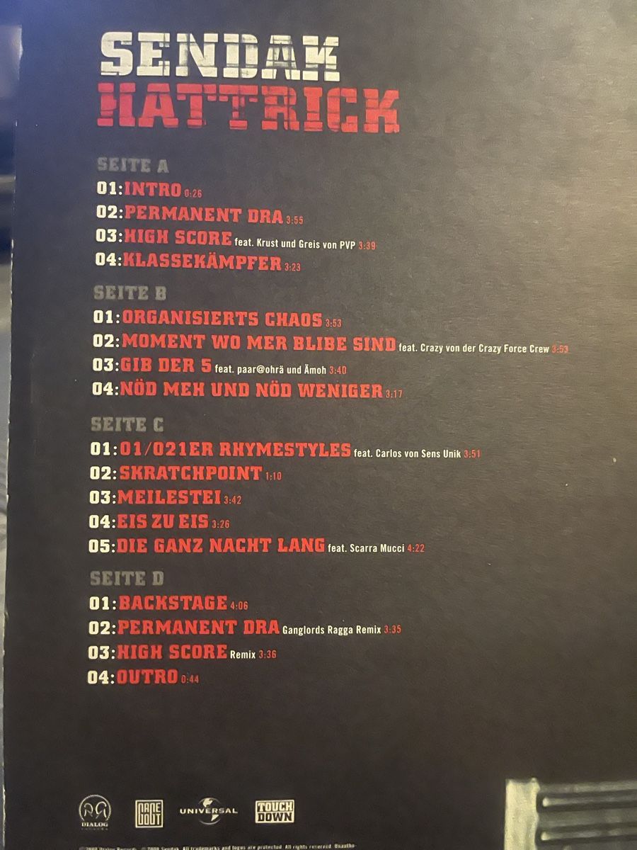 Schallplatten: Sendak / Hattrick  – Gebraucht aus Dagmersellen von stonefinger 1