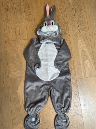 Kinder Bugs Bunny Kostüm, Gr. 92/98