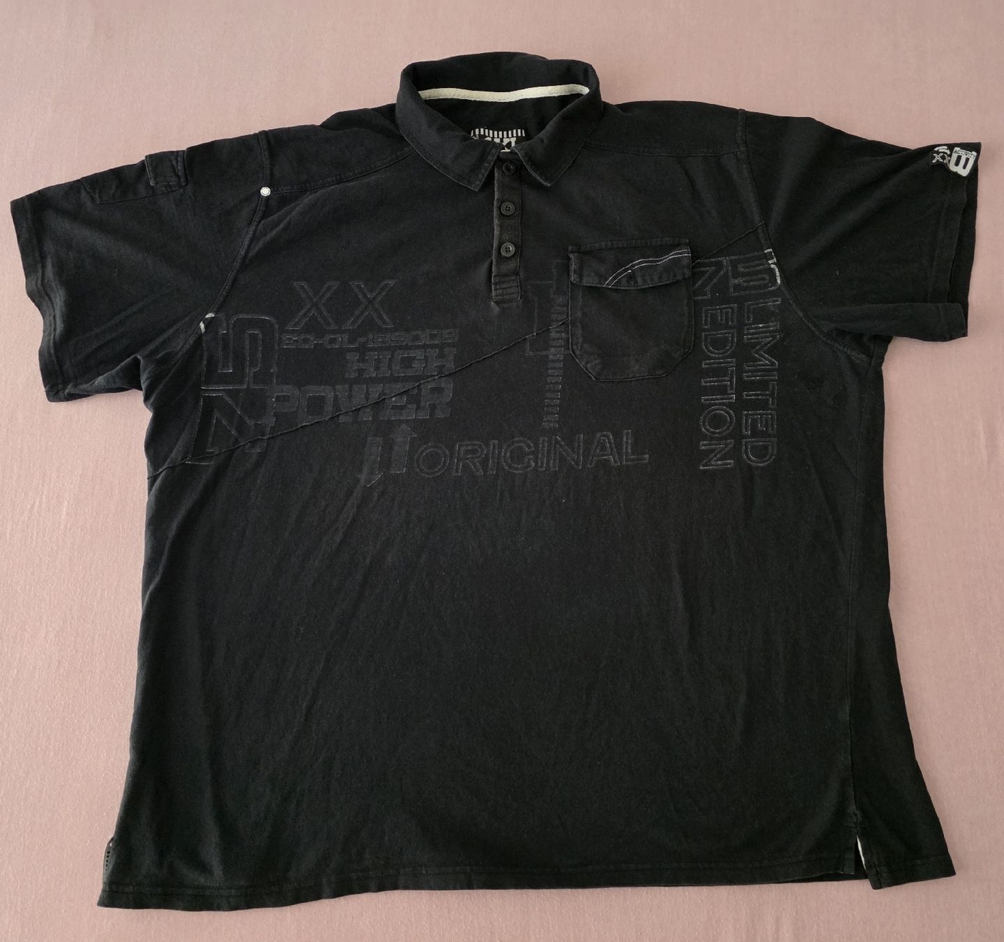 Magliette Polo: Polohemd schwarz Grösse 4XL Limited Edition – Usato da Zell LU venduto da claro62