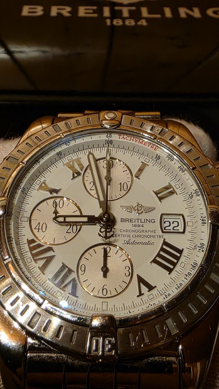 Breitling Orologi: Breitling Chronomat chiffres romains – Usato da Mollis venduto da aug_y9sm 8