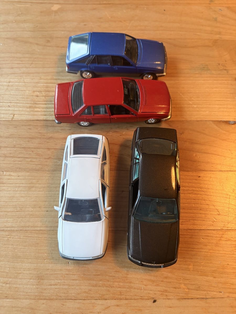 Gama Voitures modèles: 4x GAMA Opelmodelle – D'occasion à Wabern par Housi78