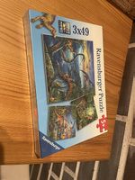 Puzzle (x3) Dinosaurier