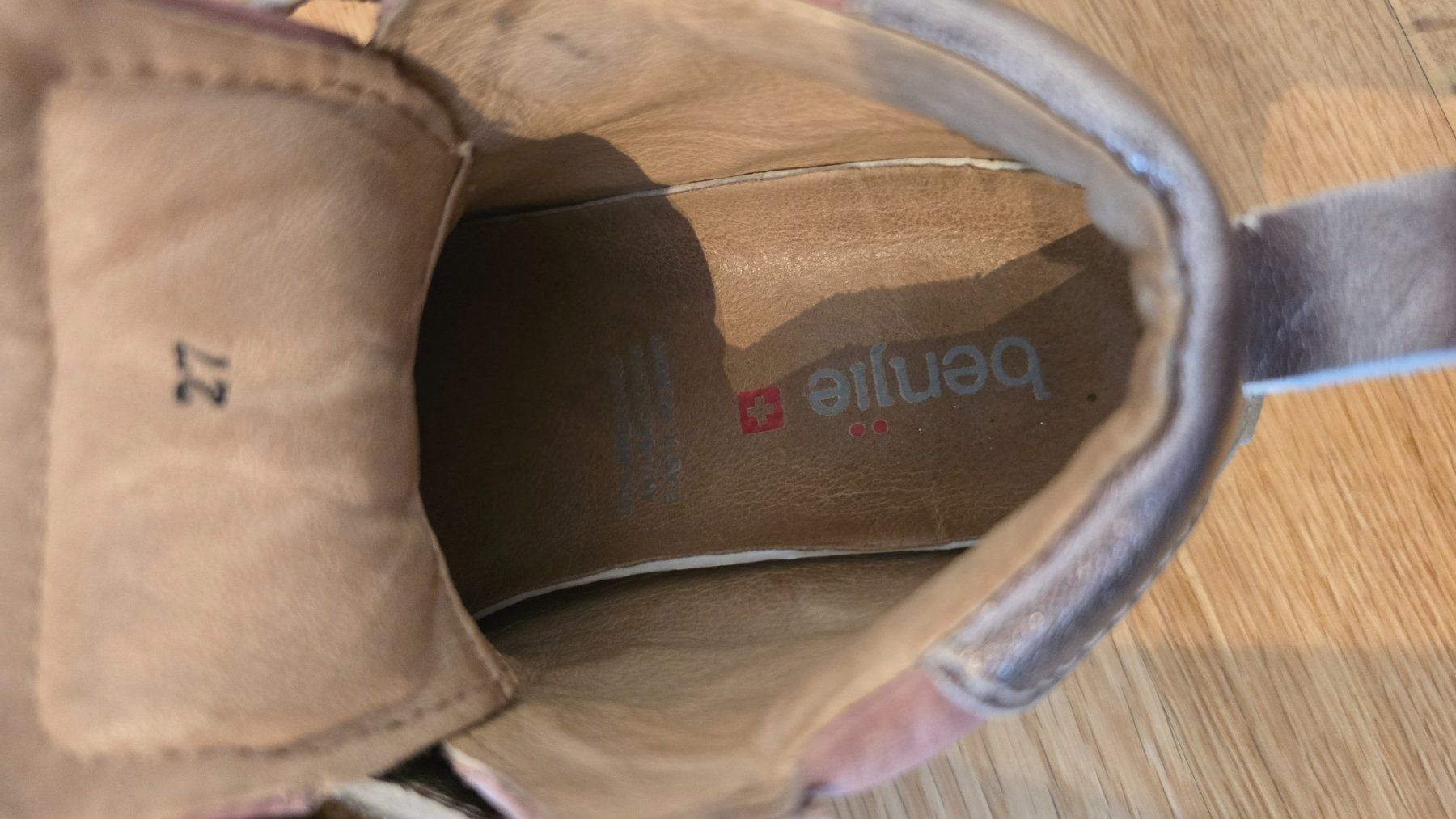 Schuhe für Mädchen: Benjie Leder Schuhe gr.27 – Gebraucht aus Zürich von Simfa 4