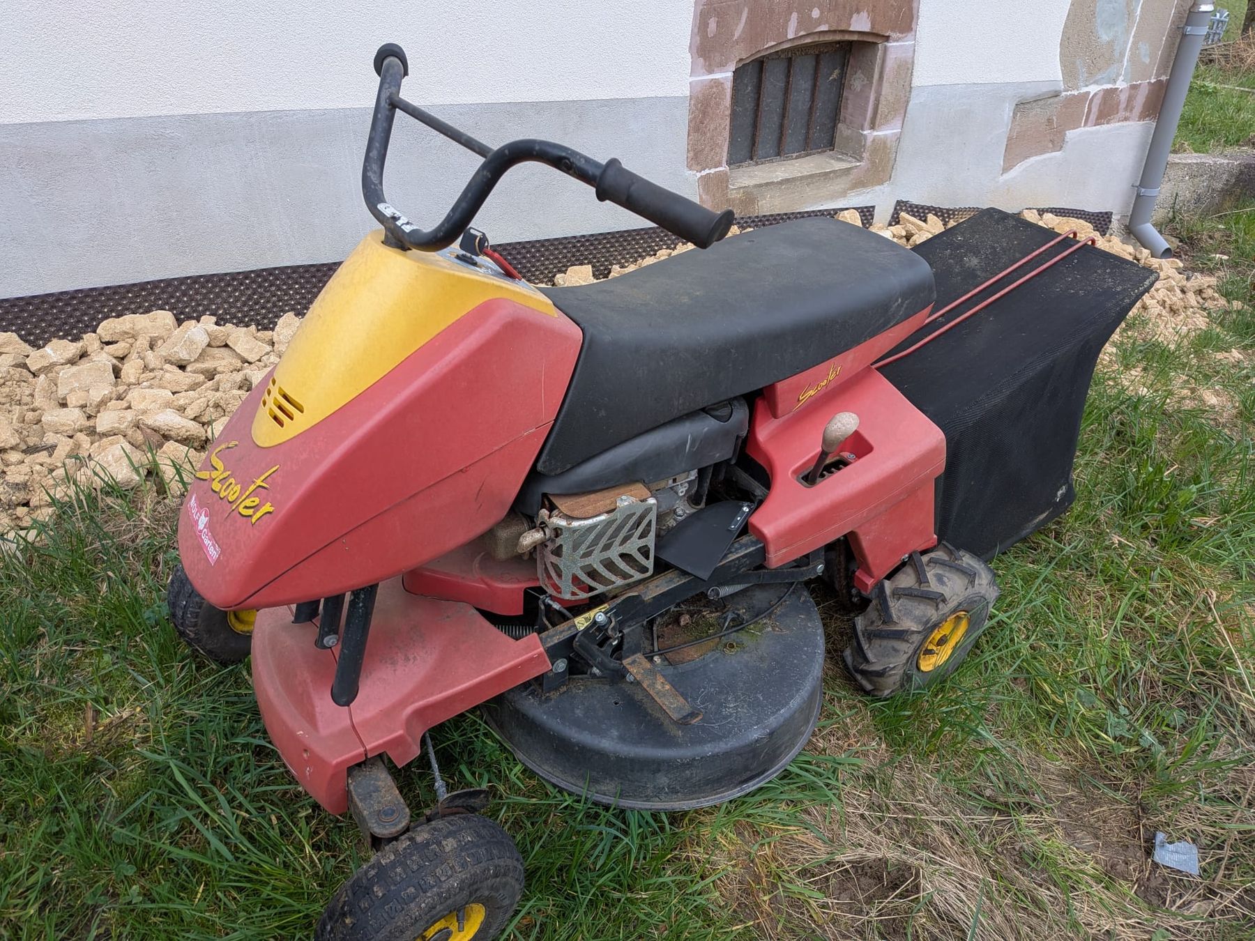 Wolf Garten Tagliaerba: Occasion Wolf Rasentraktor – Difettoso da Brislach venduto da HAMDIEPF