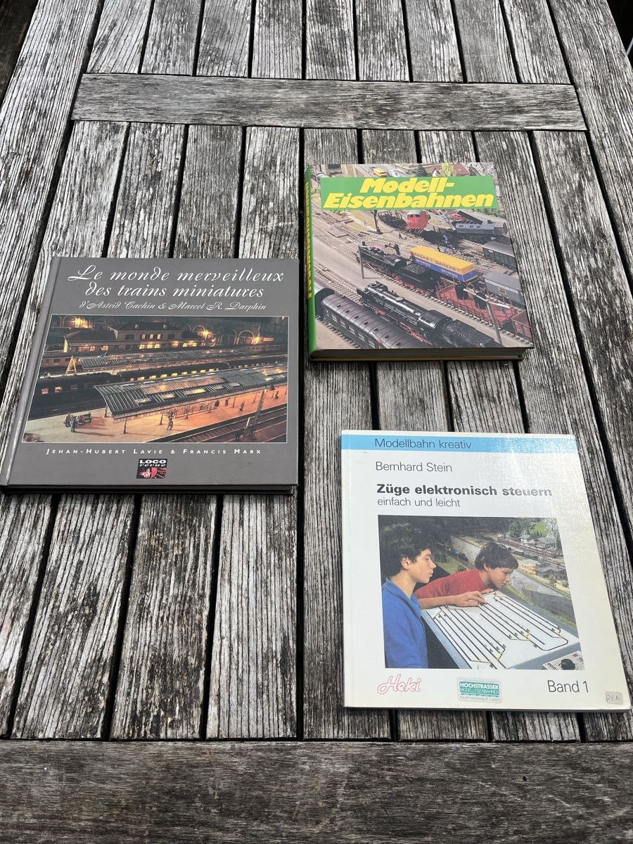 Bücher: 3 Modelleisenbahn Bücher – Gebraucht aus Wiesenberg von swissantik