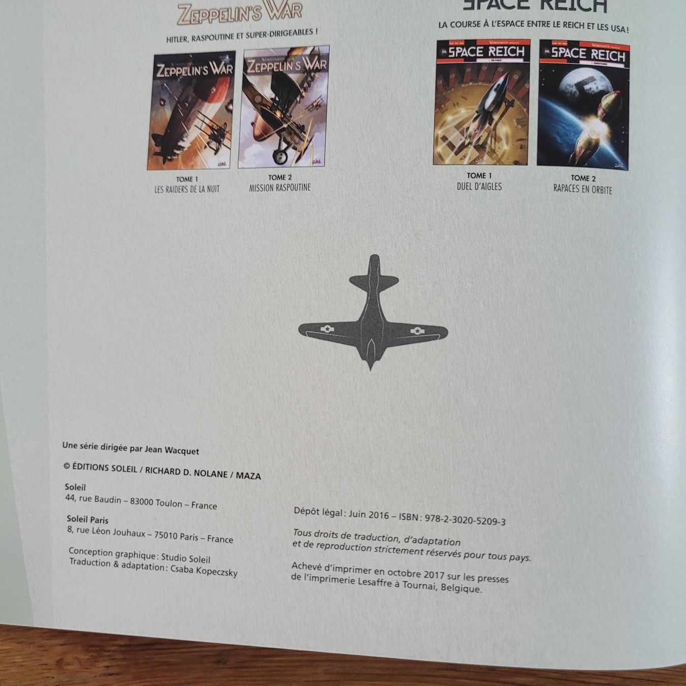 Fumetti: BD Wunderwaffen 9 Le Visiteur Du Soir – Usato da Biel/Bienne venduto da Destockweb 2