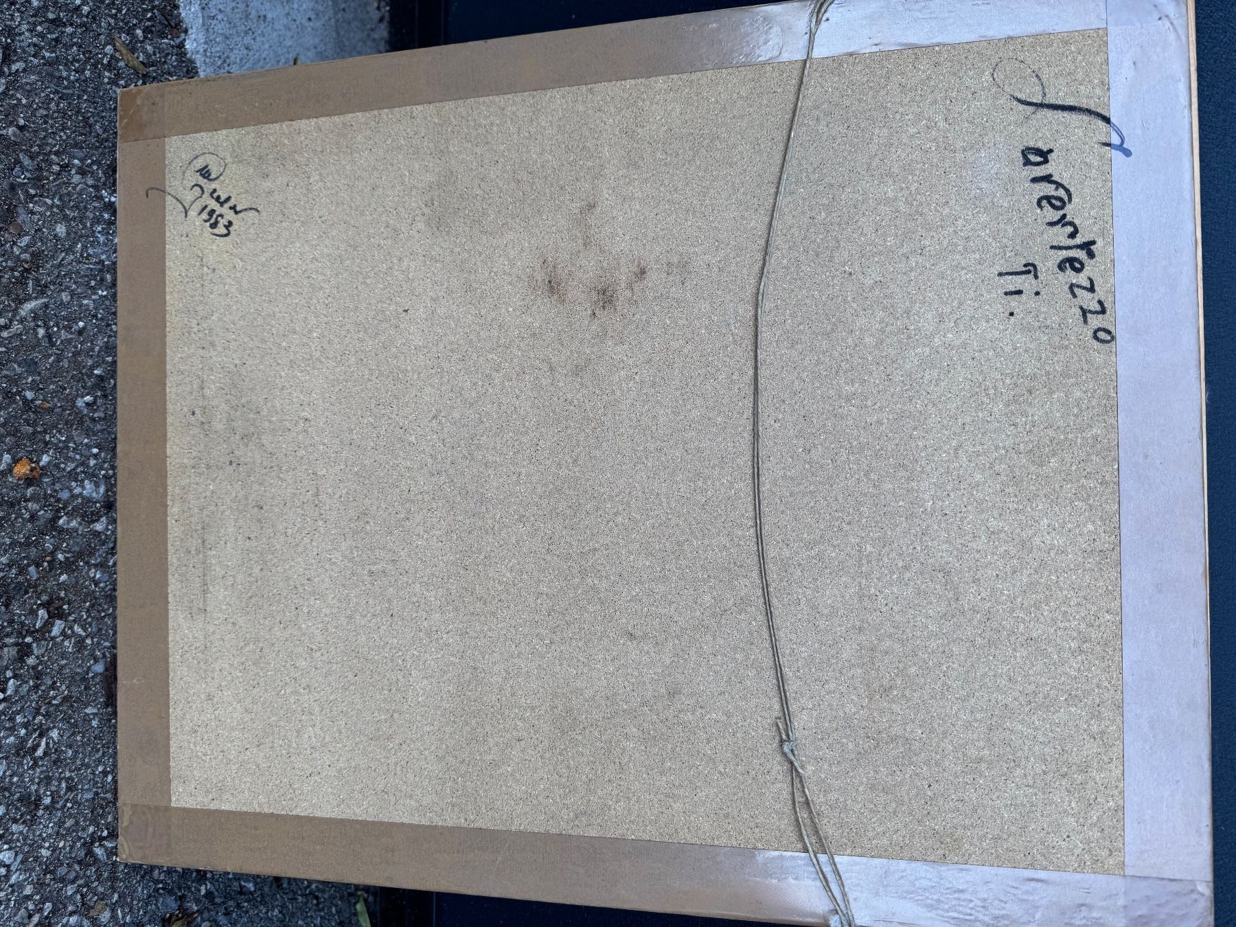 Dipinti: (Öl)Gemälde "Reliefbild, Vintage, 1953, .. – Usato da Romanshorn venduto da eli_88yl 1