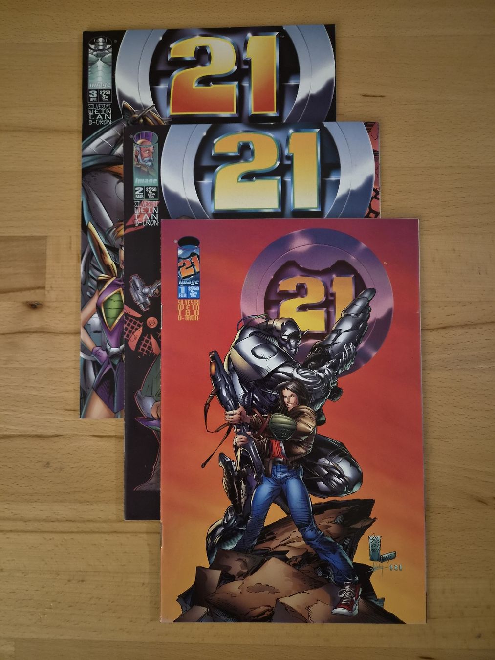 Fumetti: 21 #1-3 (complete) – Usato da Biel/Bienne venduto da collector_comics