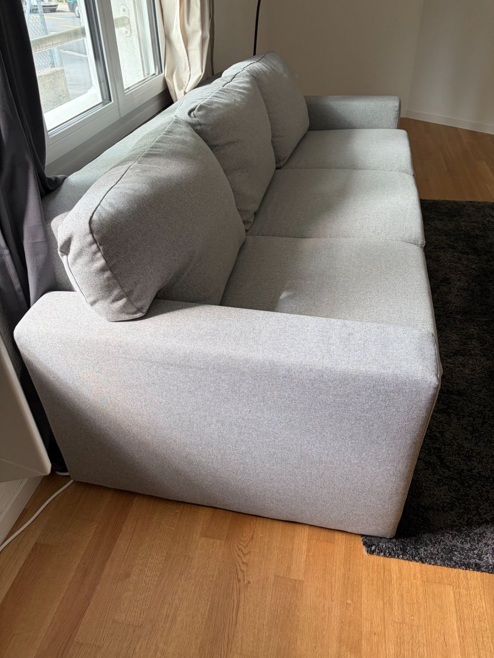 Ikea Divani: IKEA BÅRSLÖV Bettsofa / Sofa bed, beige-grau – Usato da Zürich venduto da div_s98n 2