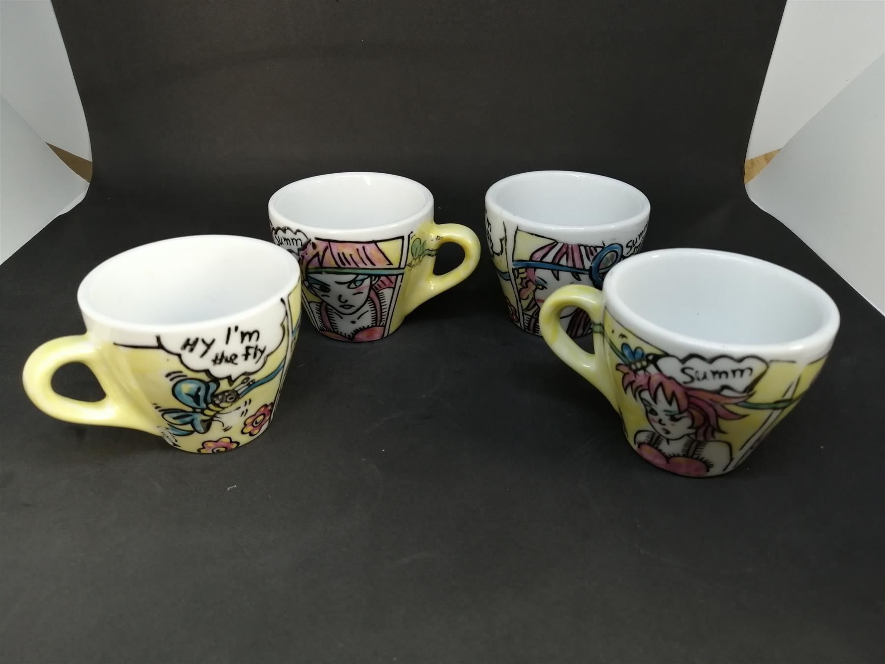 Tazze: Espressotassen mit Unterteller 4er Set – Nuovo e nell'imballaggio originale da Langnau am Albis venduto da Chinareto 2