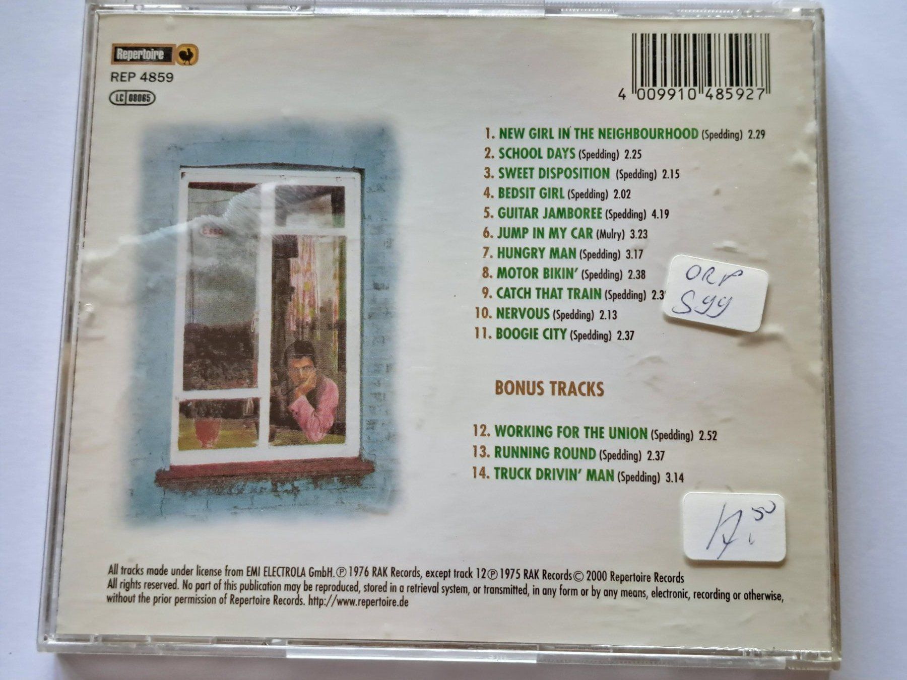 CD: CD Chris Spedding – Chris Spedding  – Usato da Pully venduto da bro_n52j 2