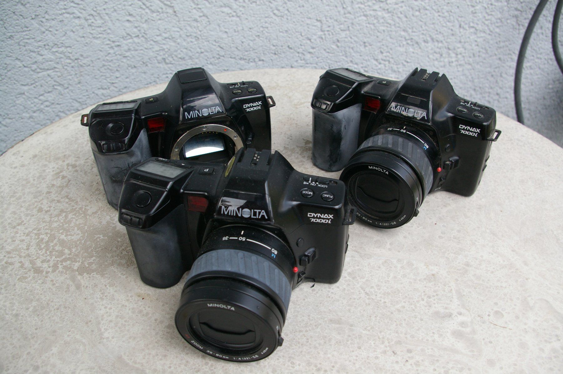 Minolta Appareil photo: 4 Minolta Dynax Cameras defekt – Défectueux à Niederurnen par mowgli_1963 1