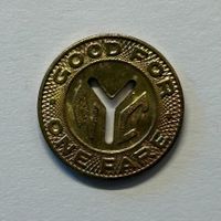  🇺🇸 1x NEW YORK Metro Y-Cut Token - SELTEN 