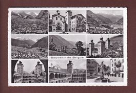Souvenir de BRIGUE - 9 images - Feldpost