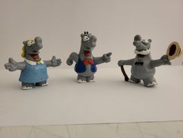 3 Ottifanten-Figuren Schleich, sehr selten