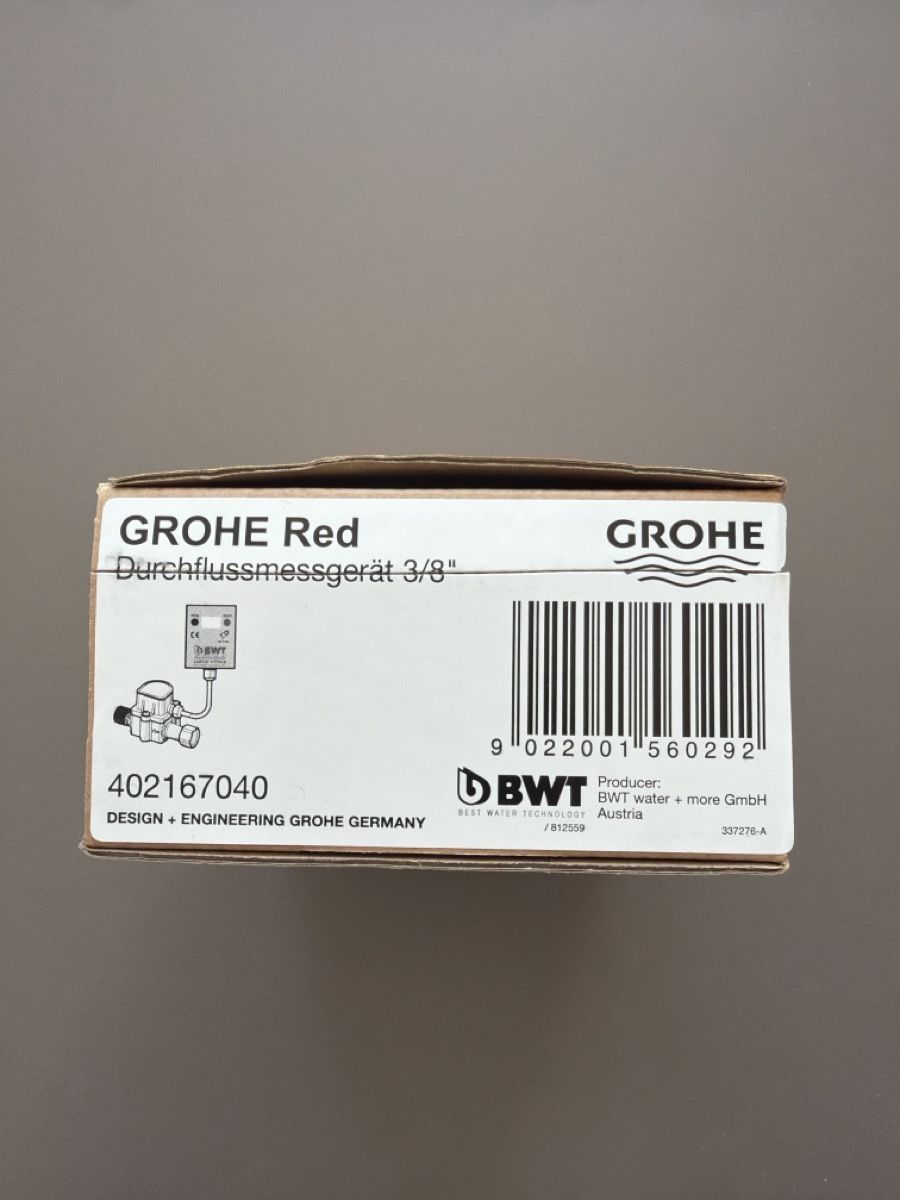Misurare: GROHE Red Durchflussmessgerät 3/8 Zoll neu – Nuovo e nell'imballaggio originale da Münchenstein venduto da Maikhenky