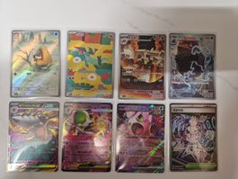 Pokémon Cards Lot (8) Koreanisch (KR): Alt Arts(AR) etc.
