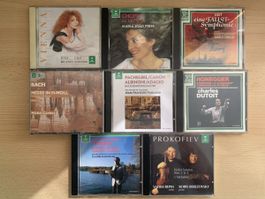 Lot de 8 CD musique classique label Erato a saisir