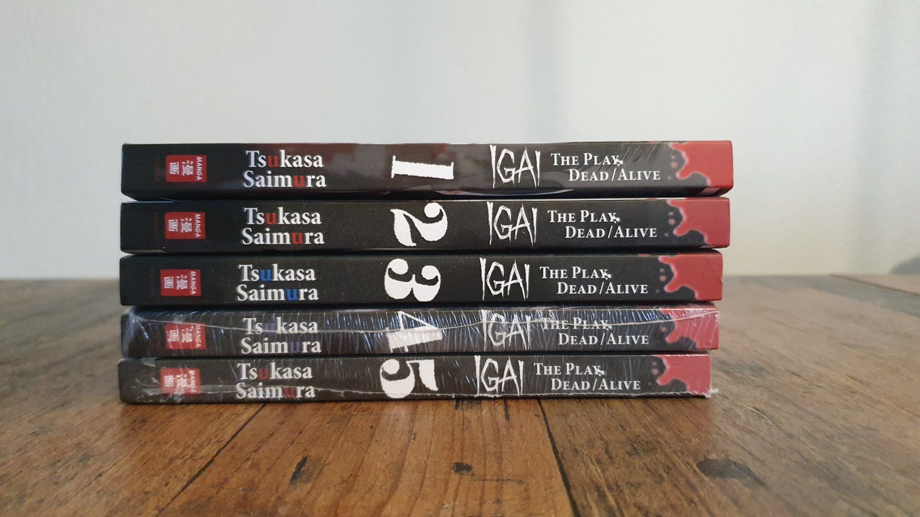 Fumetti: IGAI Band 1-5 – Nuovo (secondo la descrizione) da Pratteln venduto da lookatherizinosaurus 1
