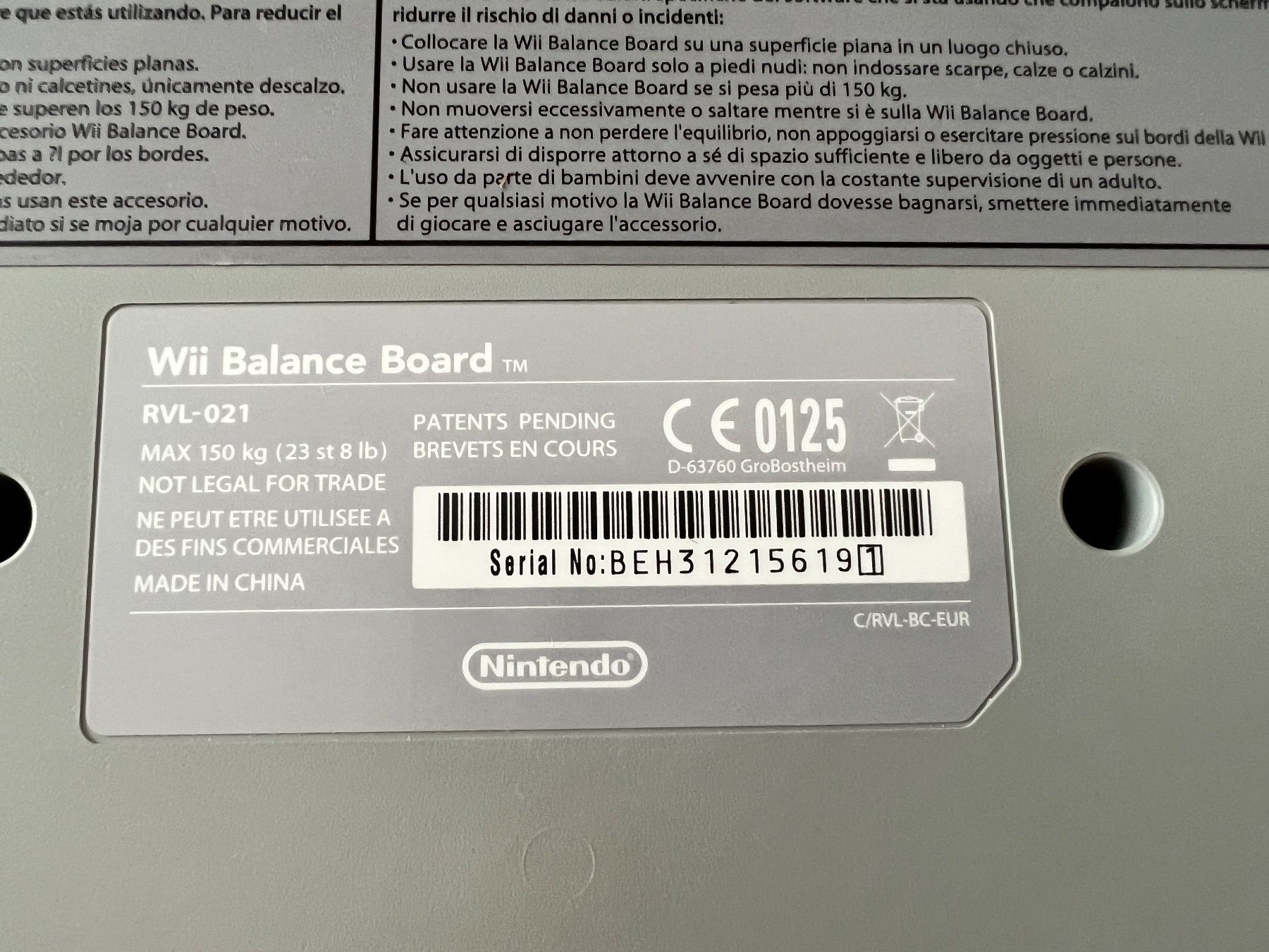 Nintendo Sonstiges Zubehör: Wii Fit Balance Board – Gebraucht aus Aarau von  7