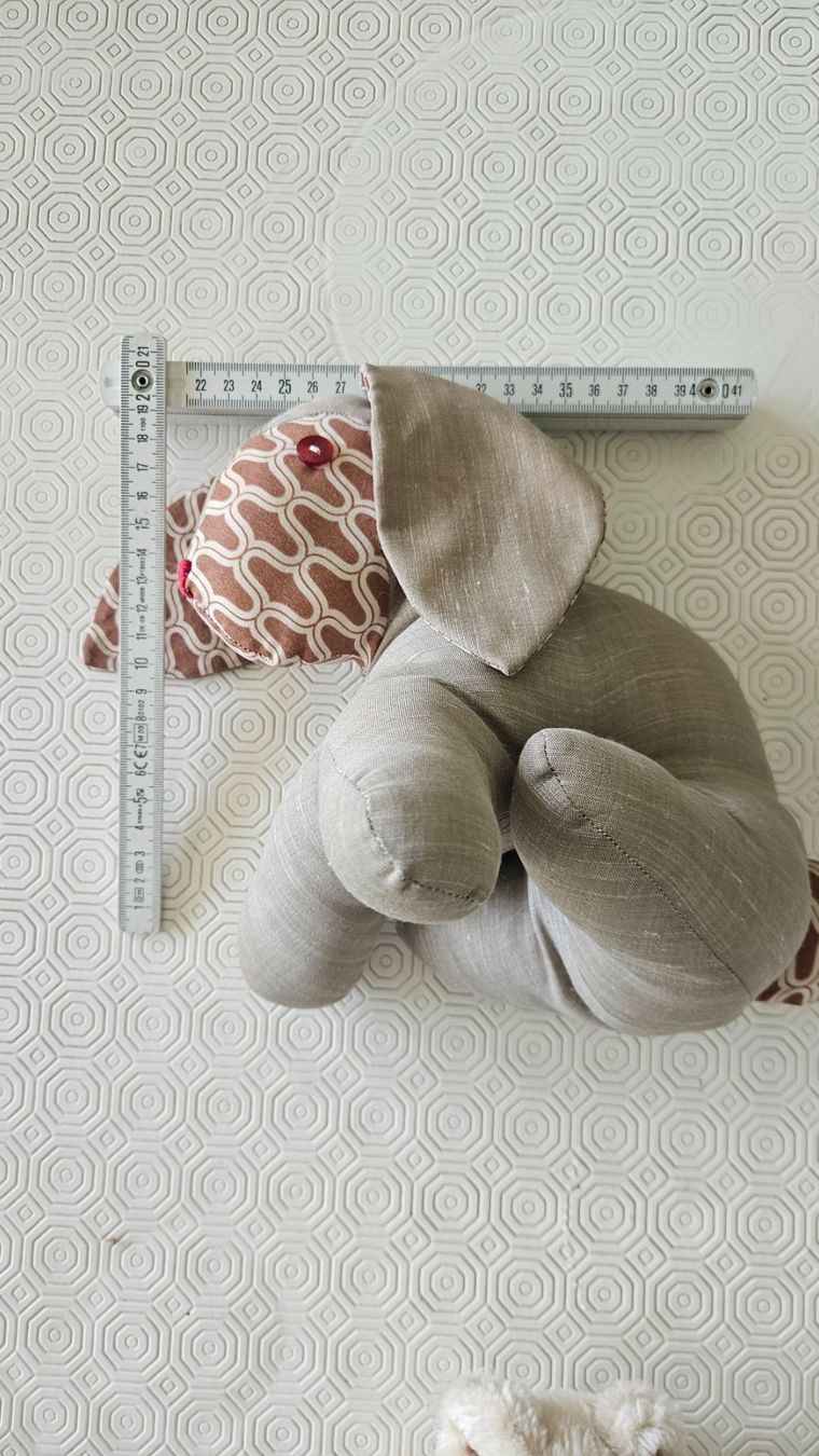 Spielzeuge: Peluche coniglio di pezza realizzato a mano – Gebraucht aus Melano von H-Sara 3