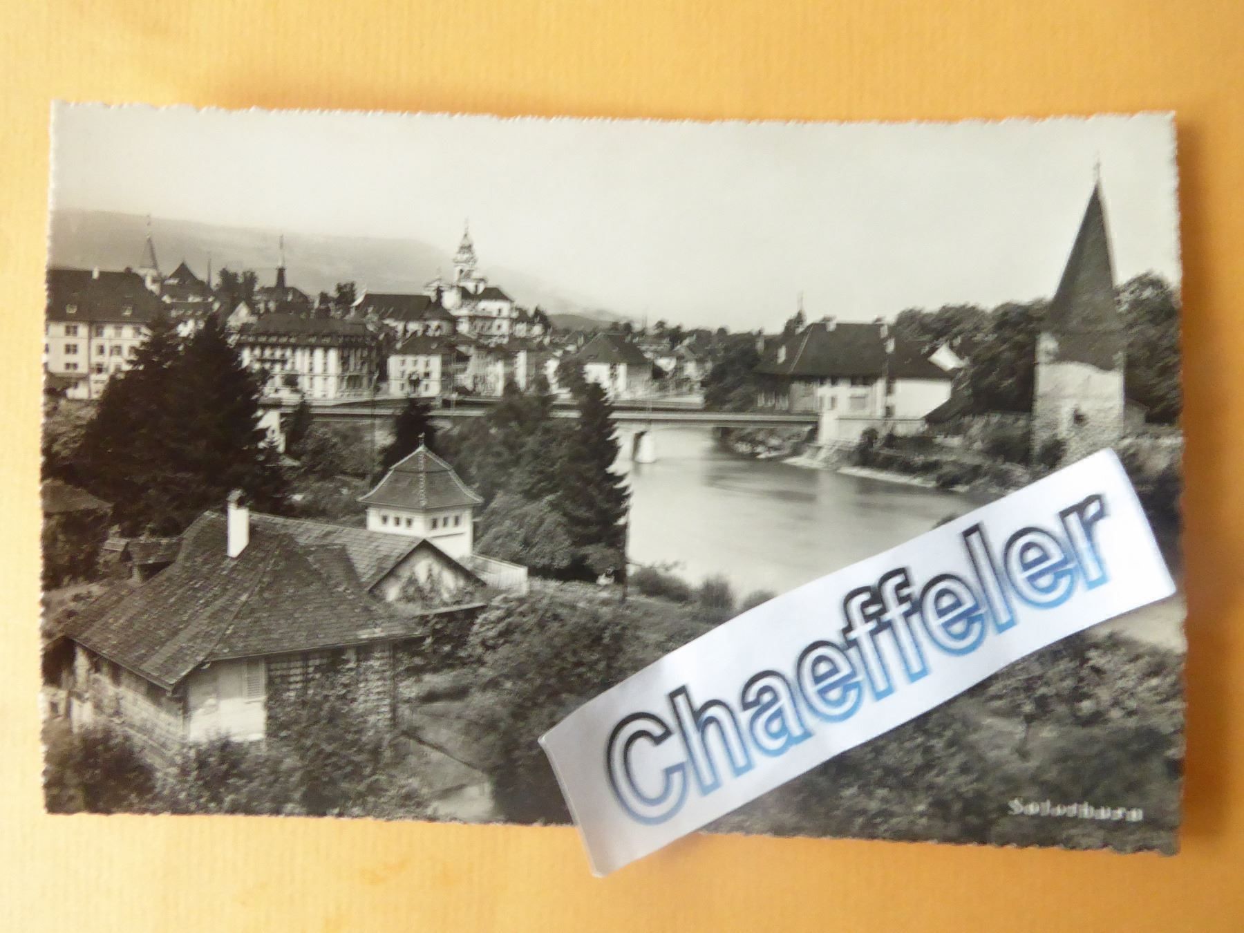 Cartoline postali: Solothurn, Rötibrücke – Nuovo (secondo la descrizione) da Zürich venduto da Chaeffeler