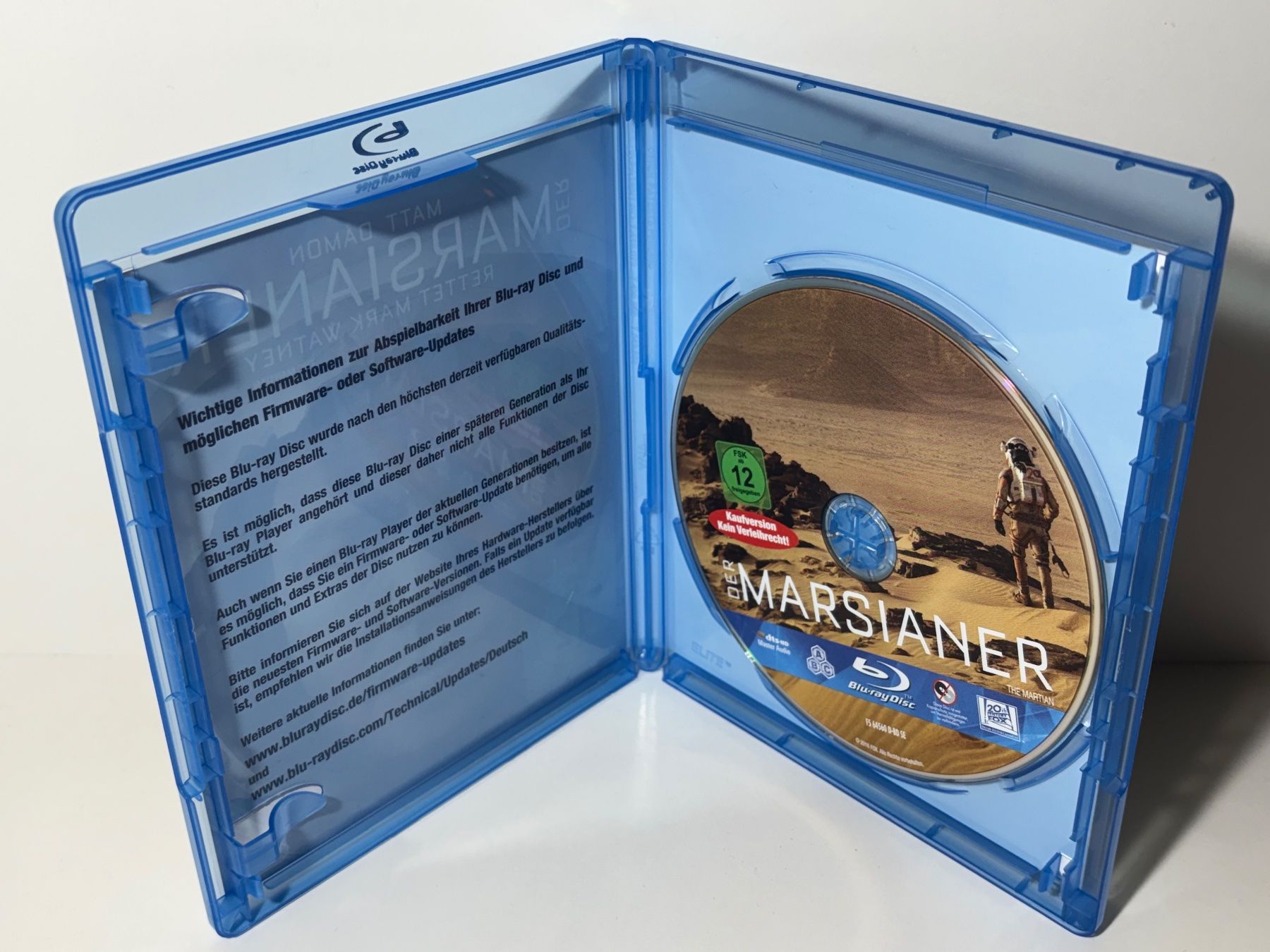 Tous les DVDs: Der Marsianer Blu Ray – D'occasion à Wilderswil par Sstriker 2