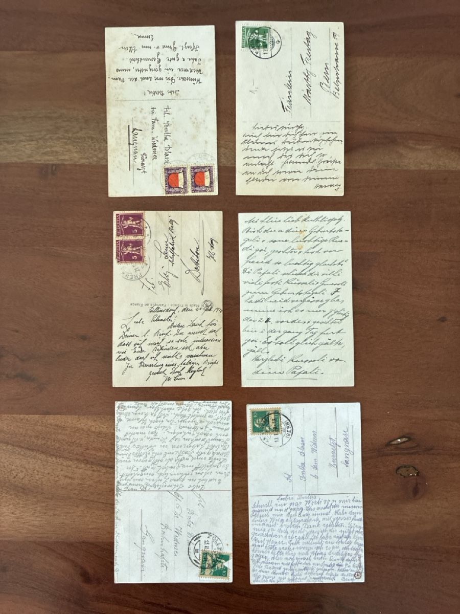 Cartes postales: 10 Ansichtskarten Schweiz von Kinderportraits – D'occasion à Oftringen par Cla.vD.74 3