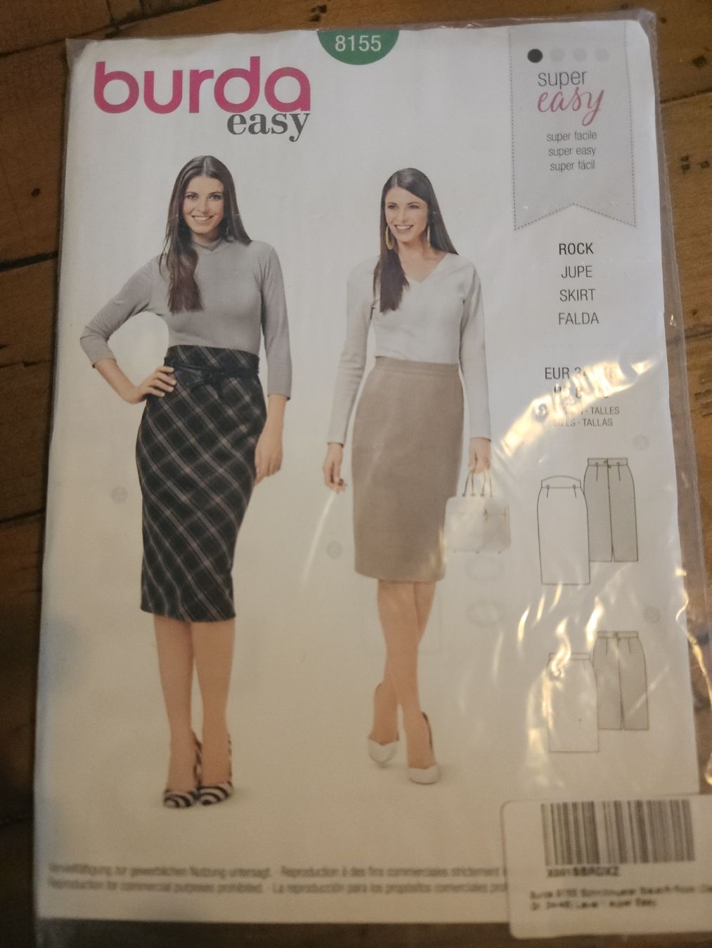 Schnittmuster: patron Burda jupe – Neu und originalverpackt aus Thônex von lacomtessedesfees