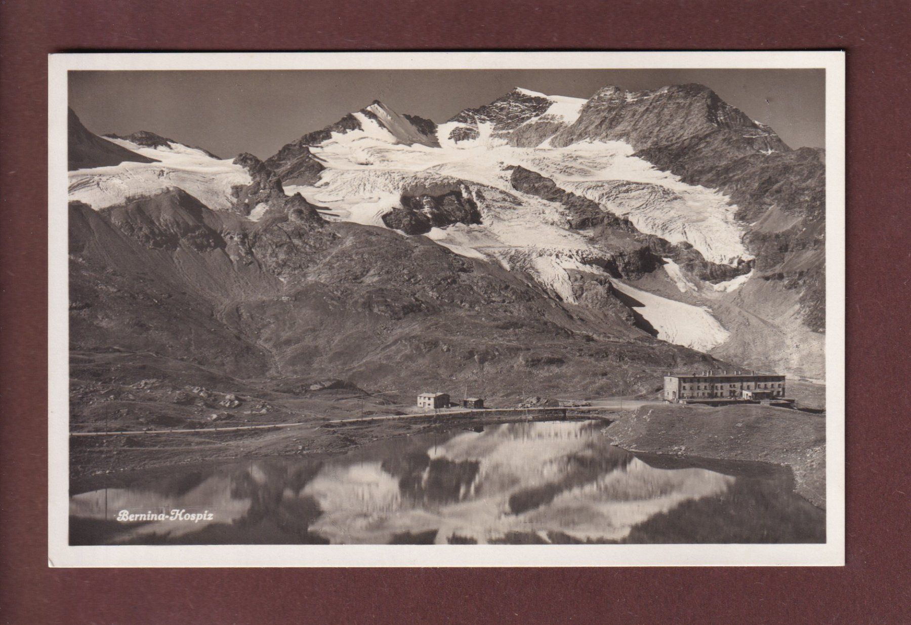 Cartoline postali: BERNINA-HOSPIZ – Usato da Pully venduto da nicecards