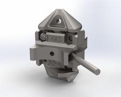 BD-A2/R Intermediate twistlock right handed locked