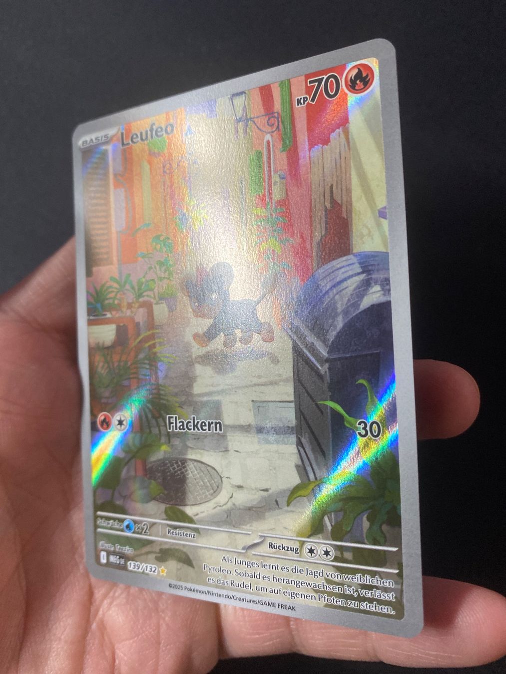 Pokémon Carte collezionabili: Leufeo 139 - Litleo - Illustr. Rare - Mega Evolution - DE – Nuovo (secondo la descrizione) da Hausen AG venduto da Shrade 1