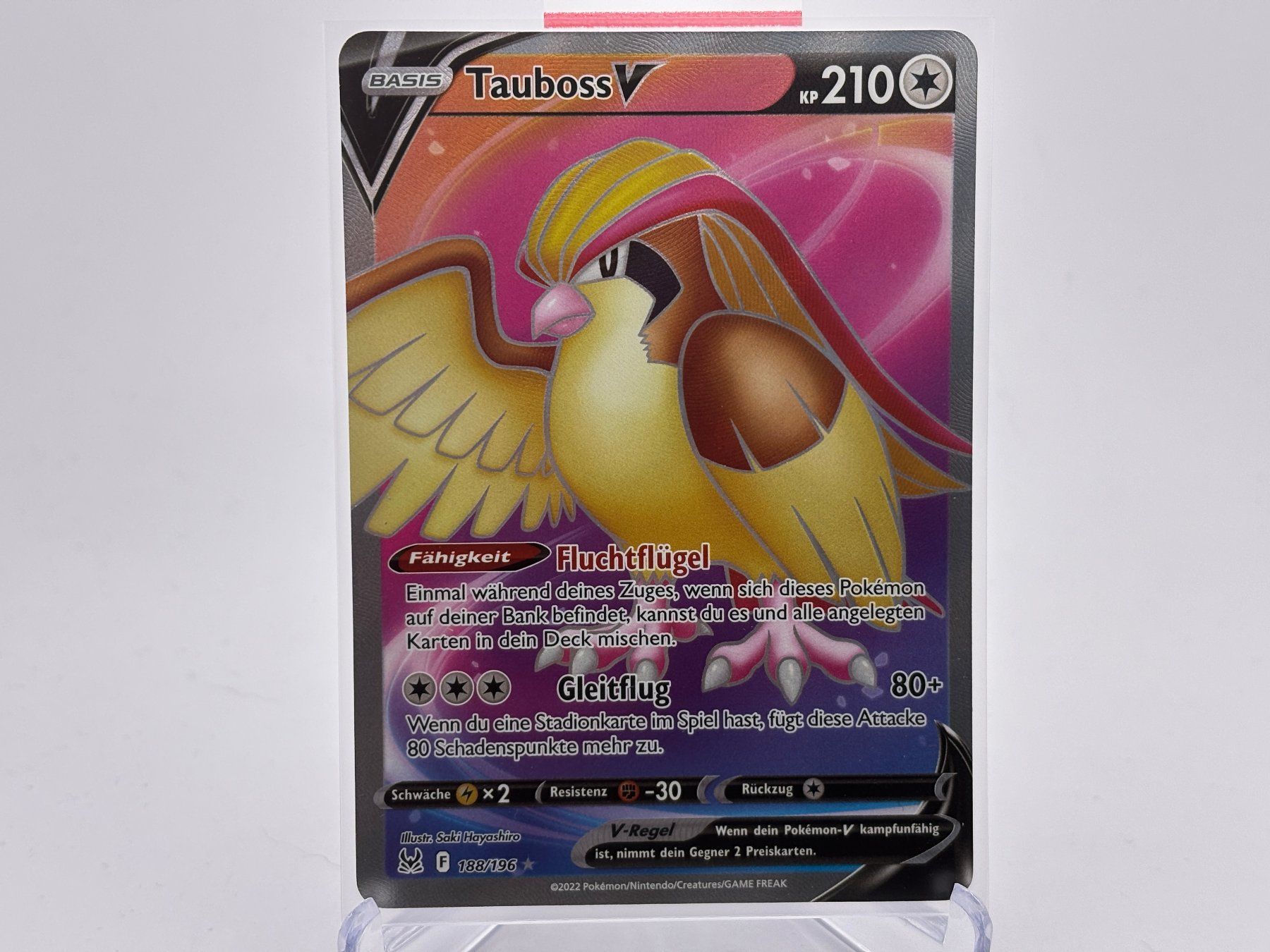 Pokémon Sammelbilder & Trading cards: Verlorener Ursprung - Tauboss V  (LOR 188) - DE – Neu (gemäss Beschreibung) aus Allschwil von Bullach
