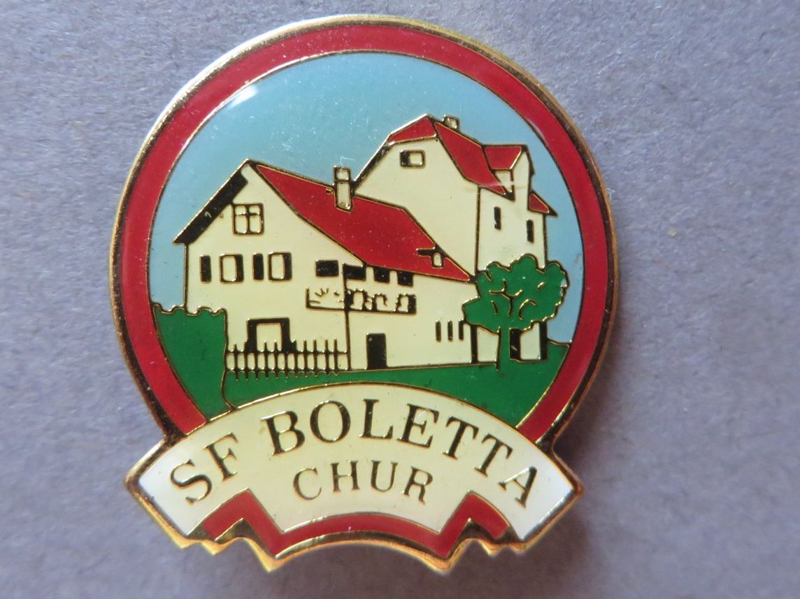 Plaketten & Abzeichen: PIN, SF BOLETTA CHUR – Gebraucht aus Neuhausen von luckimucki