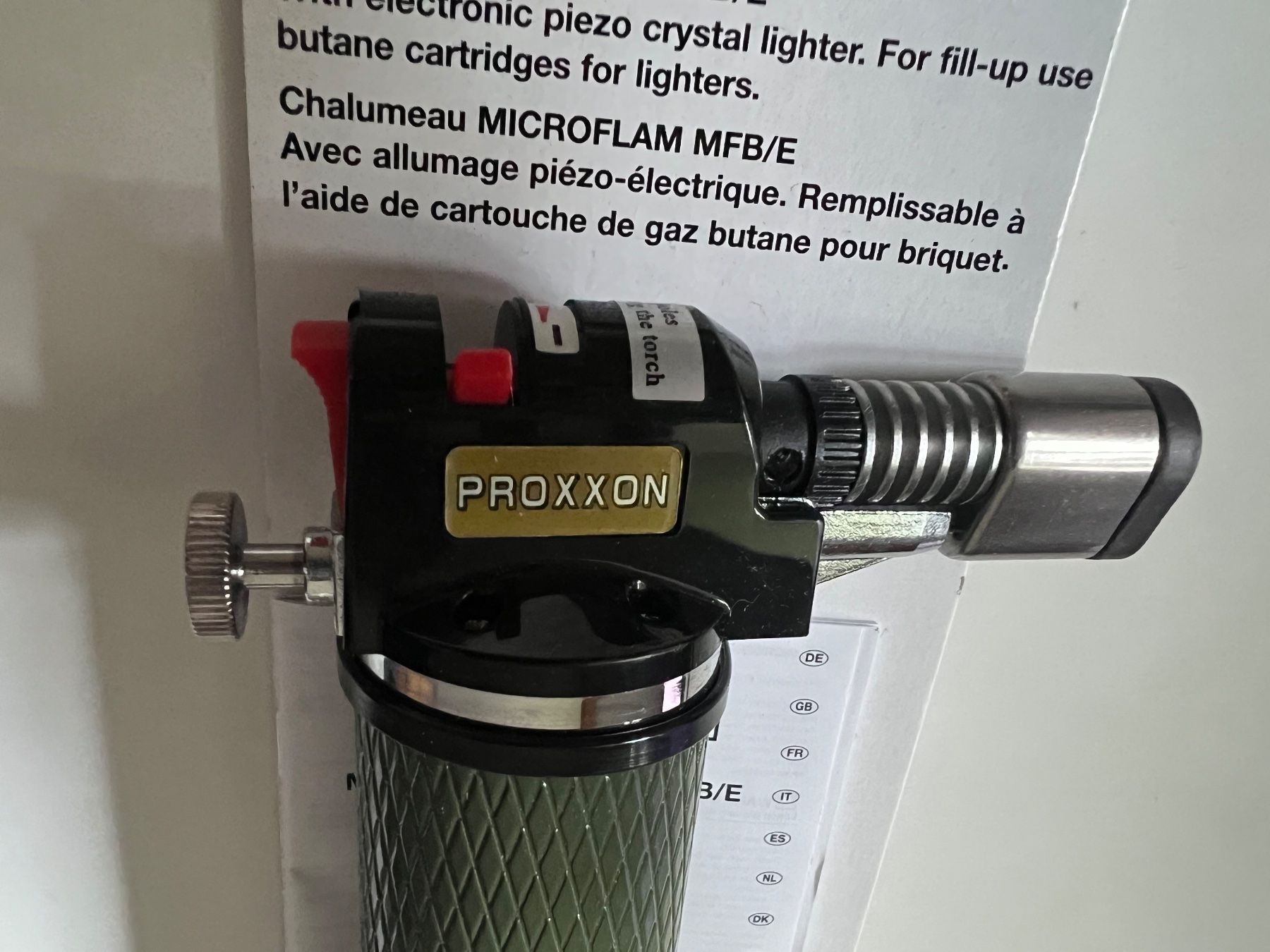 Alle Werkzeuge: 🔥 MICROFLAM-Brenner MFB/E PROXXON – Neu und originalverpackt aus Amriswil von Hb007 1