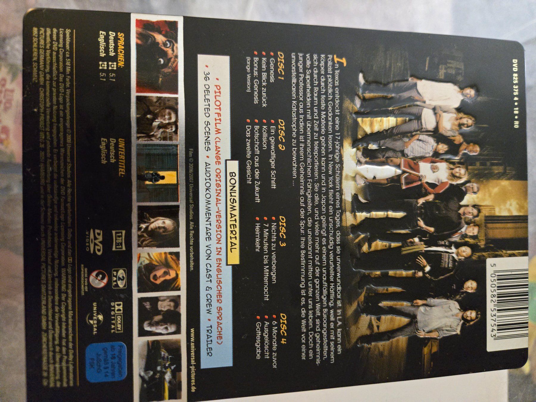 Tutti i DVDs: Heroes Season 1.1 DVD – Usato da Bussigny venduto da Kfdlt 1