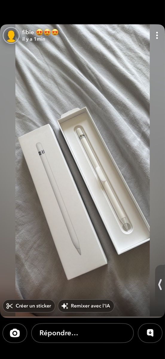 Apple Stylos & Marker: Apple pencil 2nd generation – Neuf avec emballage d'origine à Savièse par cinal