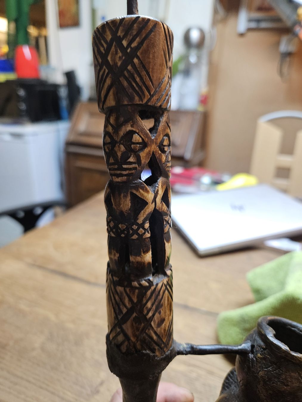 Pipe & Accessori: Bamileke Bronce Pfeife (Q) – Usato da Rorschach venduto da TimelessTrading 7