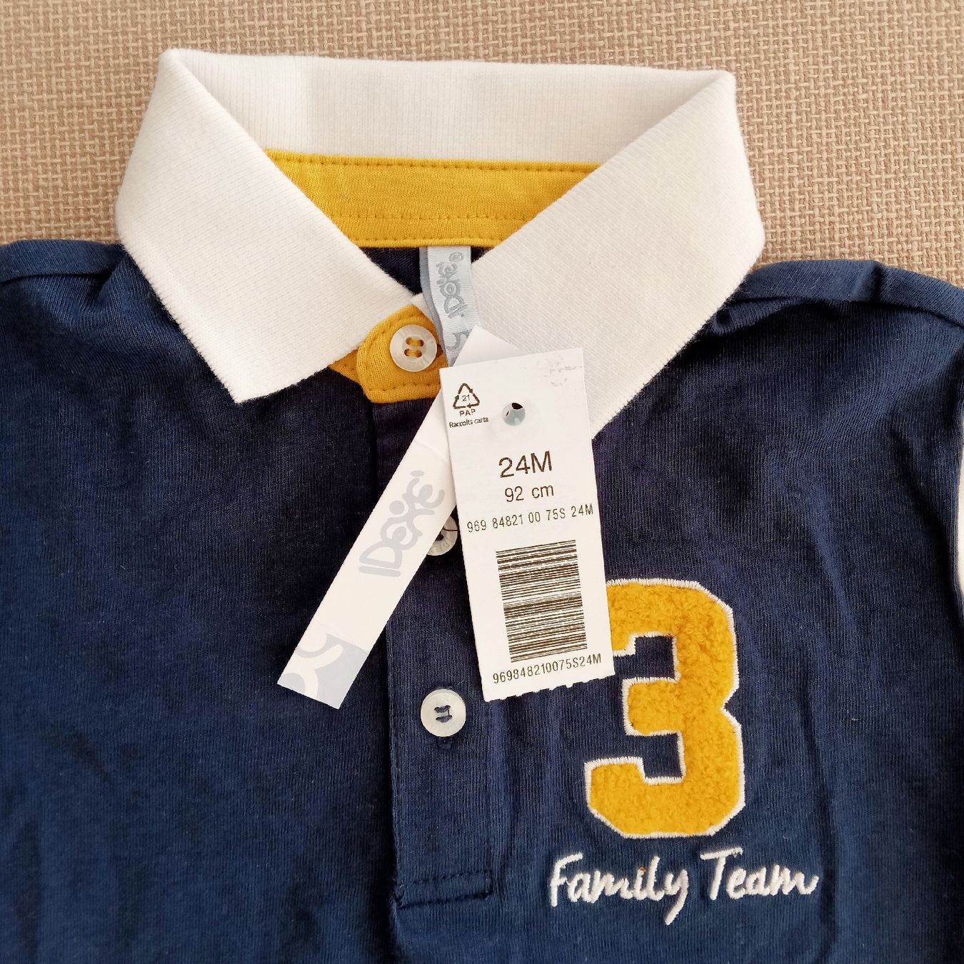Camicie, T-shirt & Polo: Polo Langarmshirt Gr. 92 - 24 Monate – Nuovo e nell'imballaggio originale da Baden venduto da Gian_Lu 1
