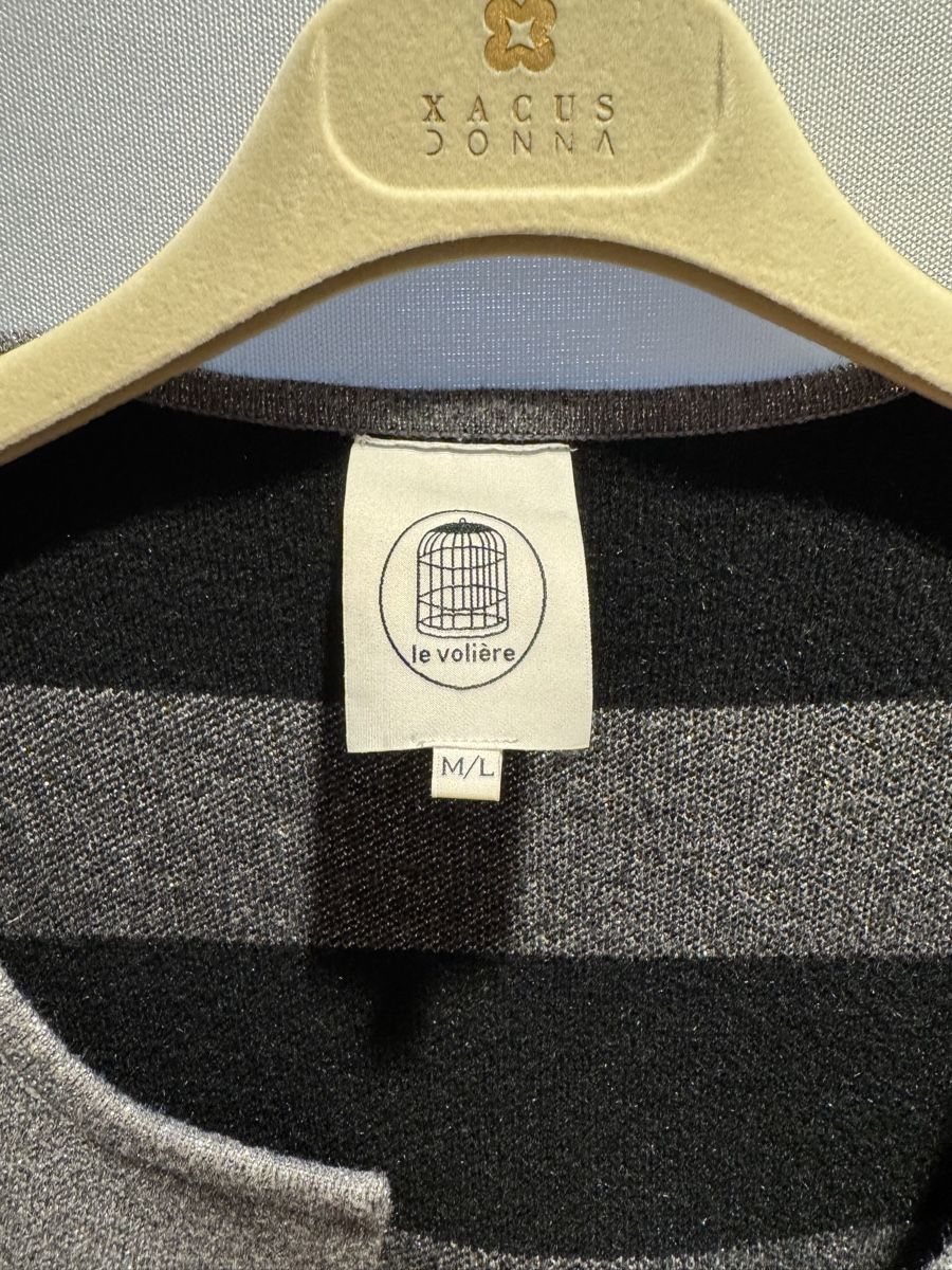 Maglioni & Felpe: Gestreifte Strickjacke mit Lurex M – Usato da Bellinzona venduto da mar_tgy6 2