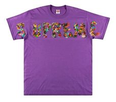 Supreme Toy Pile T-Shirt Violett / Purple