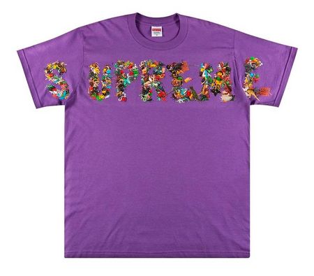 Supreme Toy Pile T-Shirt Violett / Purple