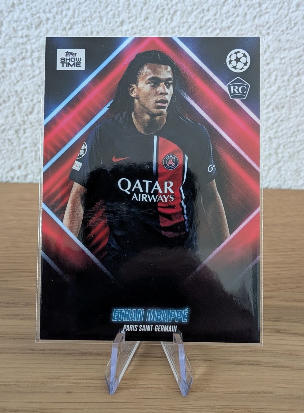 Topps Carte collezionabili: Ethan Mbappé RC PSG - Topps Show Time – Nuovo (secondo la descrizione) da Riddes venduto da marioCro16