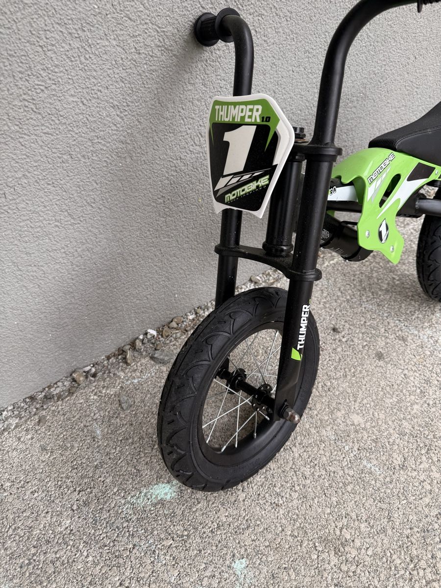 Velos: Kindermotorrad Thumper grün – Gebraucht aus Urdorf von nicofficial 1